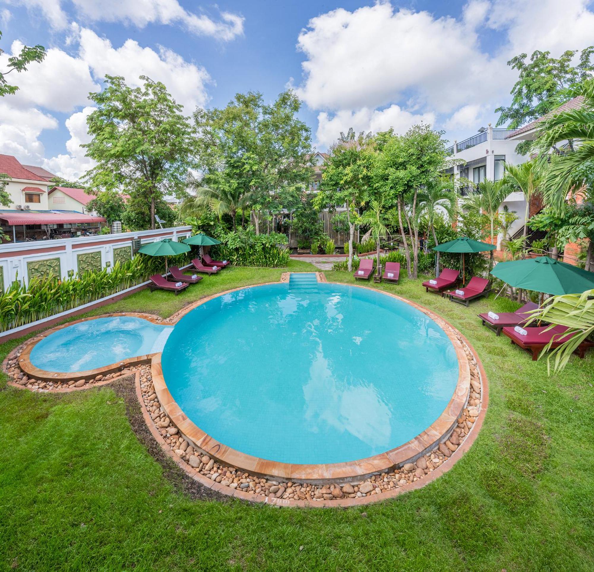 Bamboo Retreat Villa Siem Reap Esterno foto